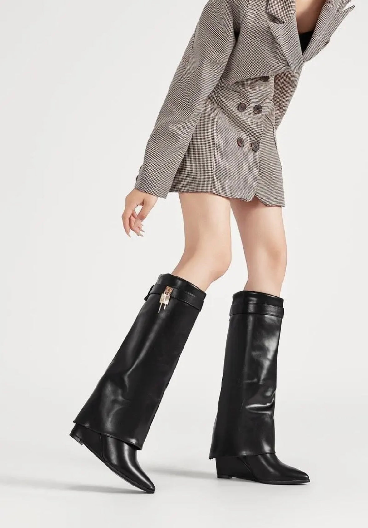 BOTTES GUÊTRES noir