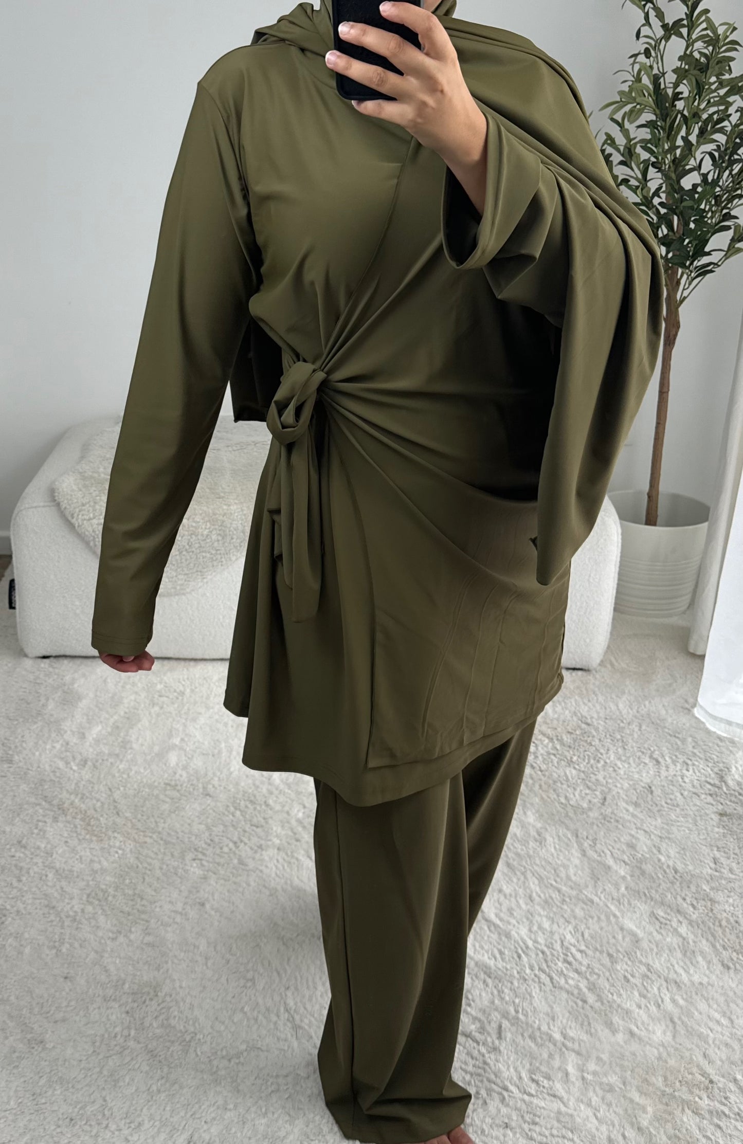 BURKINI PALAZZO - kaki - QUALITÉ PREMIUM