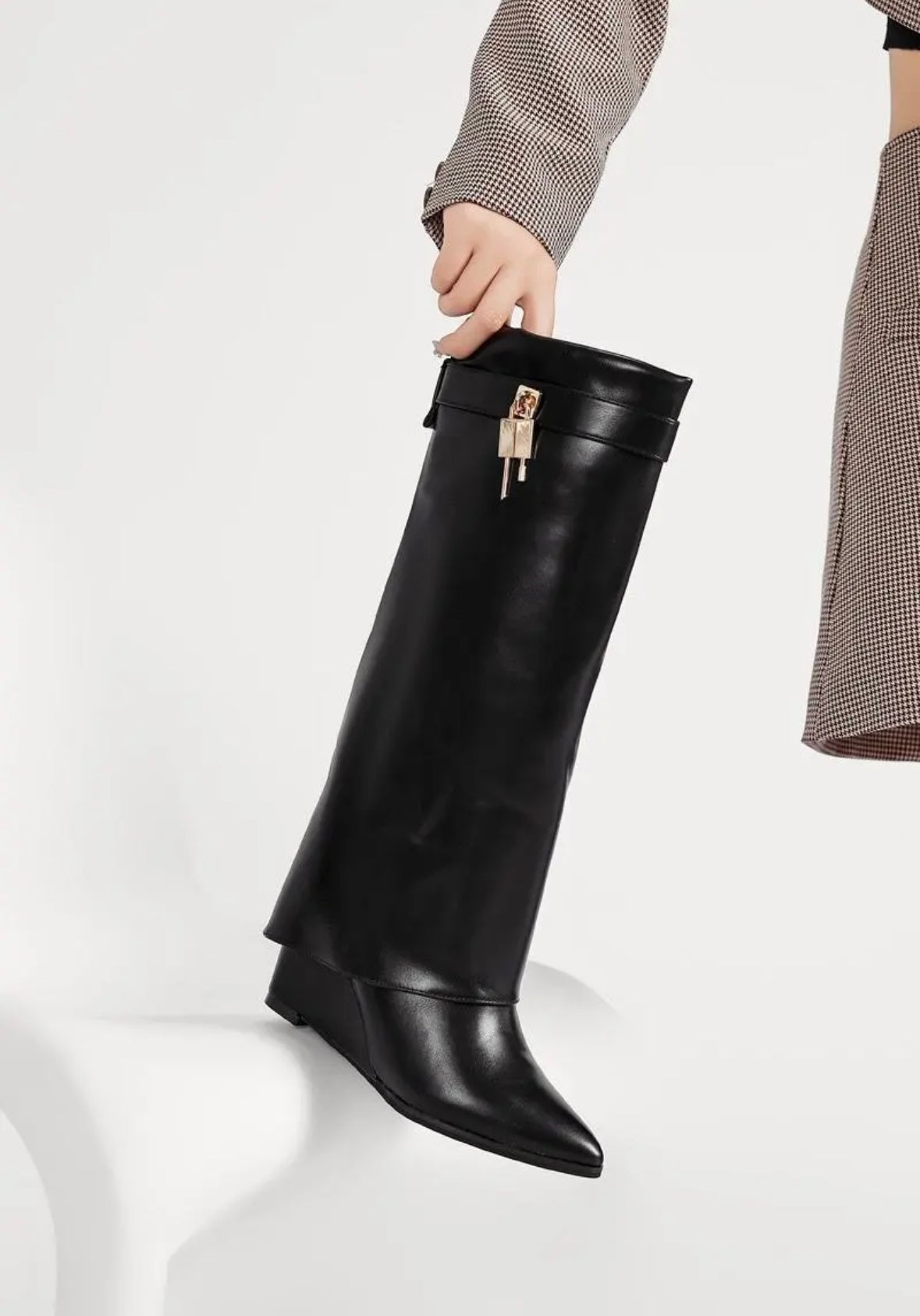 BOTTES GUÊTRES noir