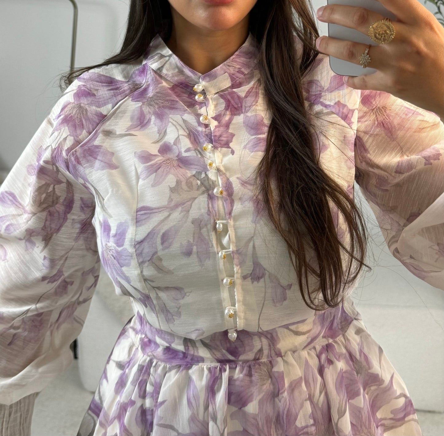 Ensemble en organza « Blossom Bloom »