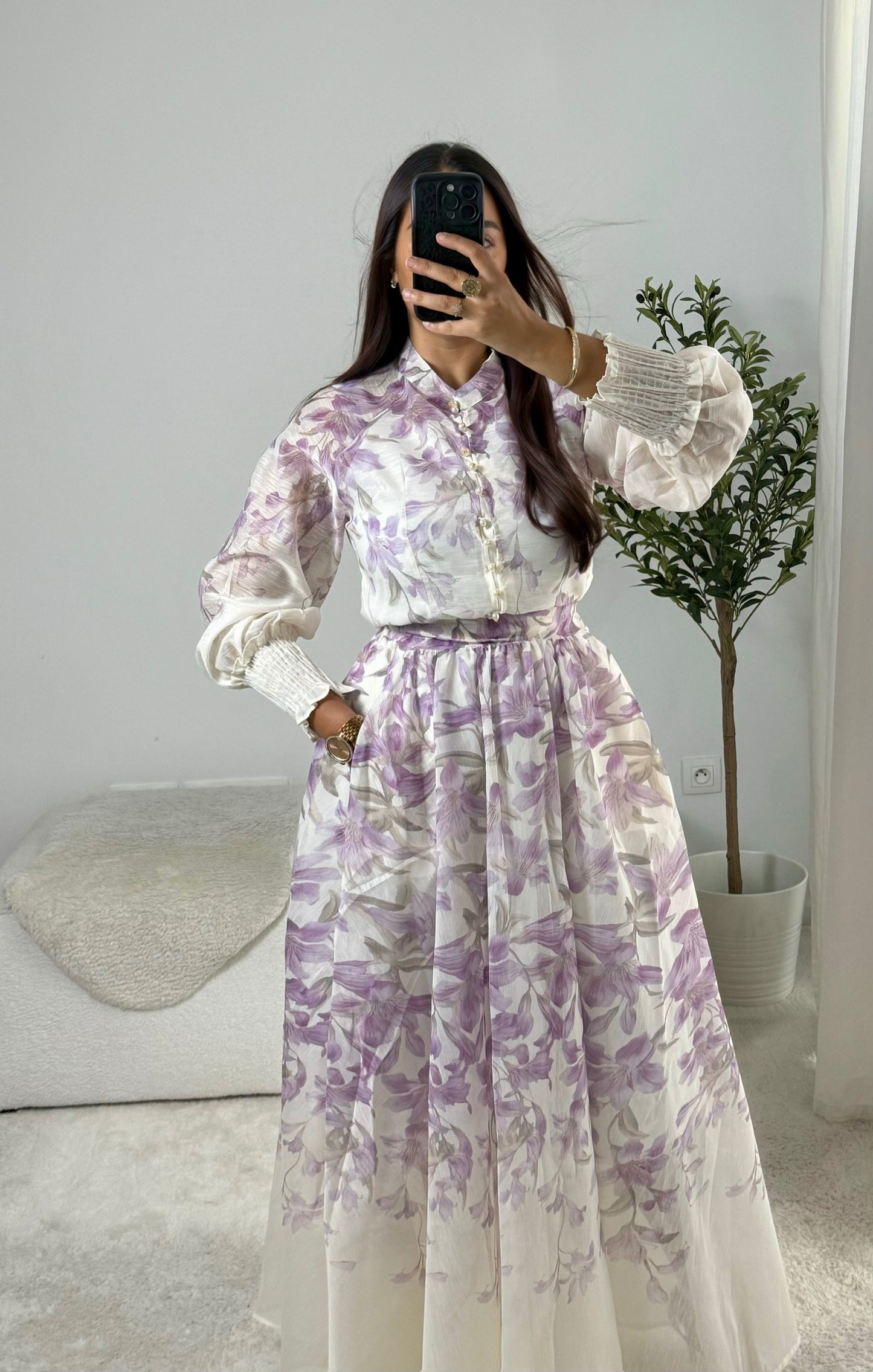 Ensemble en organza « Blossom Bloom »