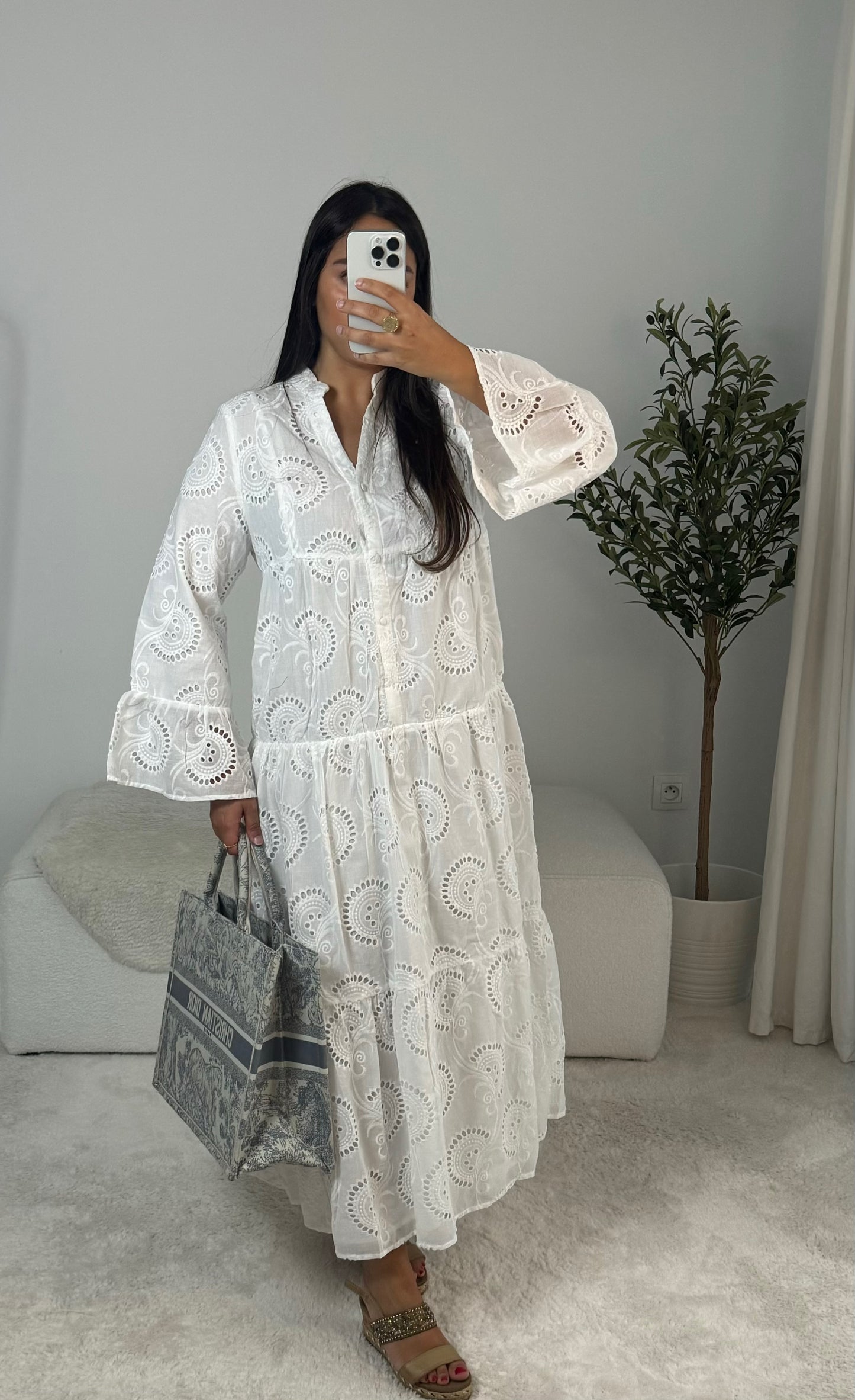 ROBE 100% COTON