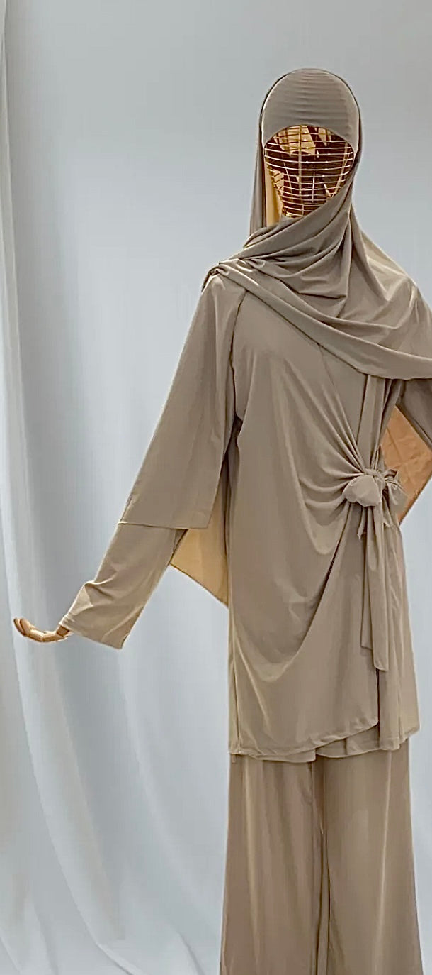 BURKINI PALAZZO - beige - QUALITÉ PREMIUM