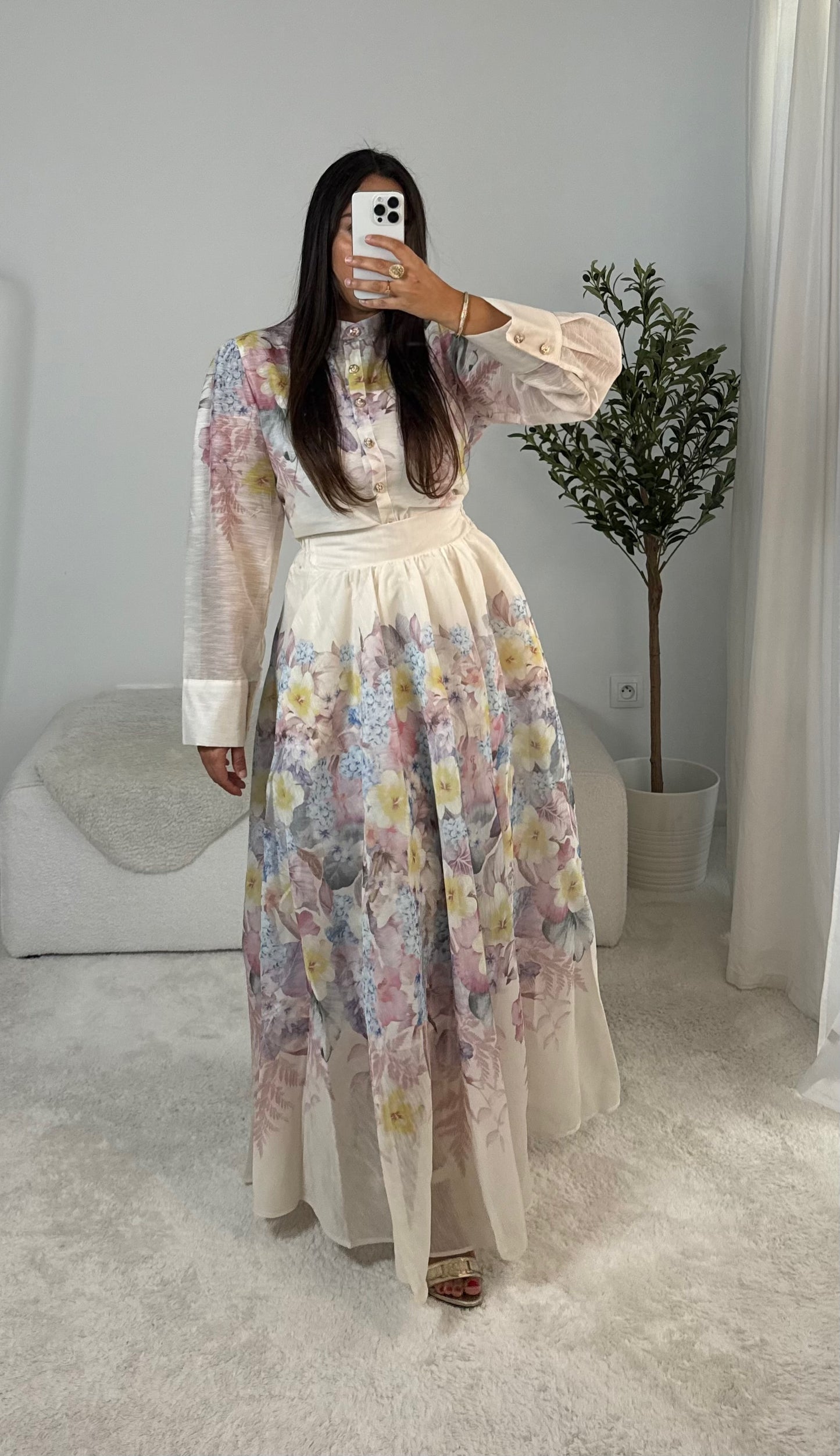Ensemble en organza « Blossom Bloom »