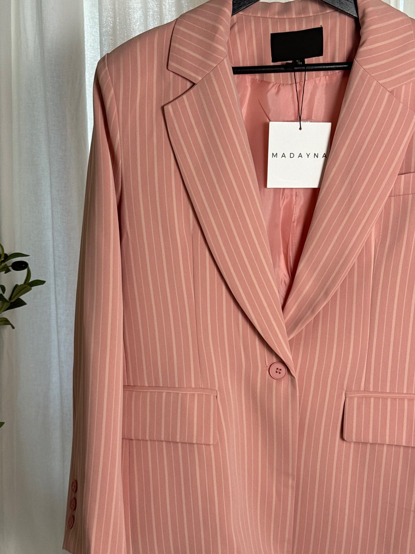 BLAZER OVERSIZE rose