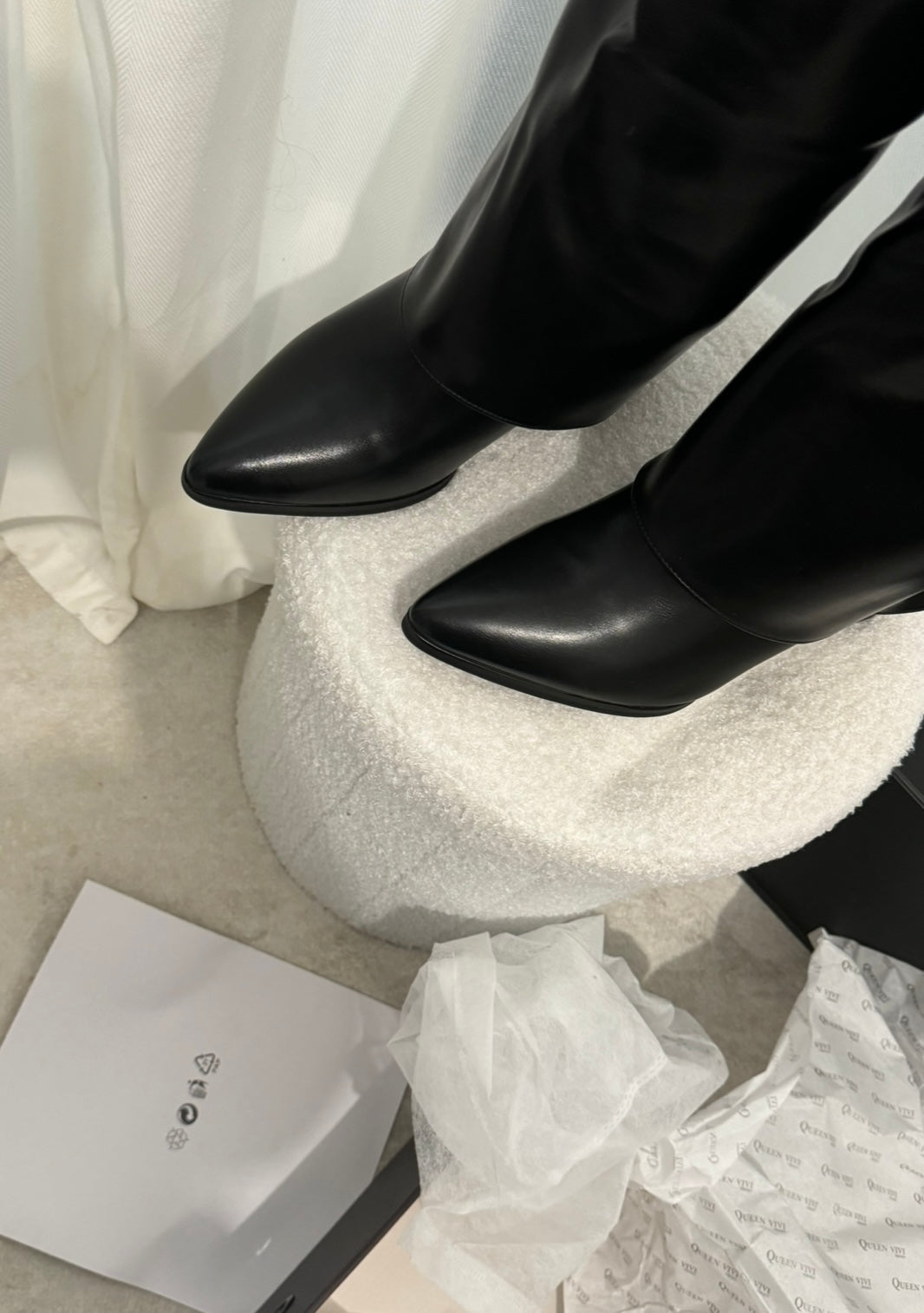 BOTTES GUÊTRES noir