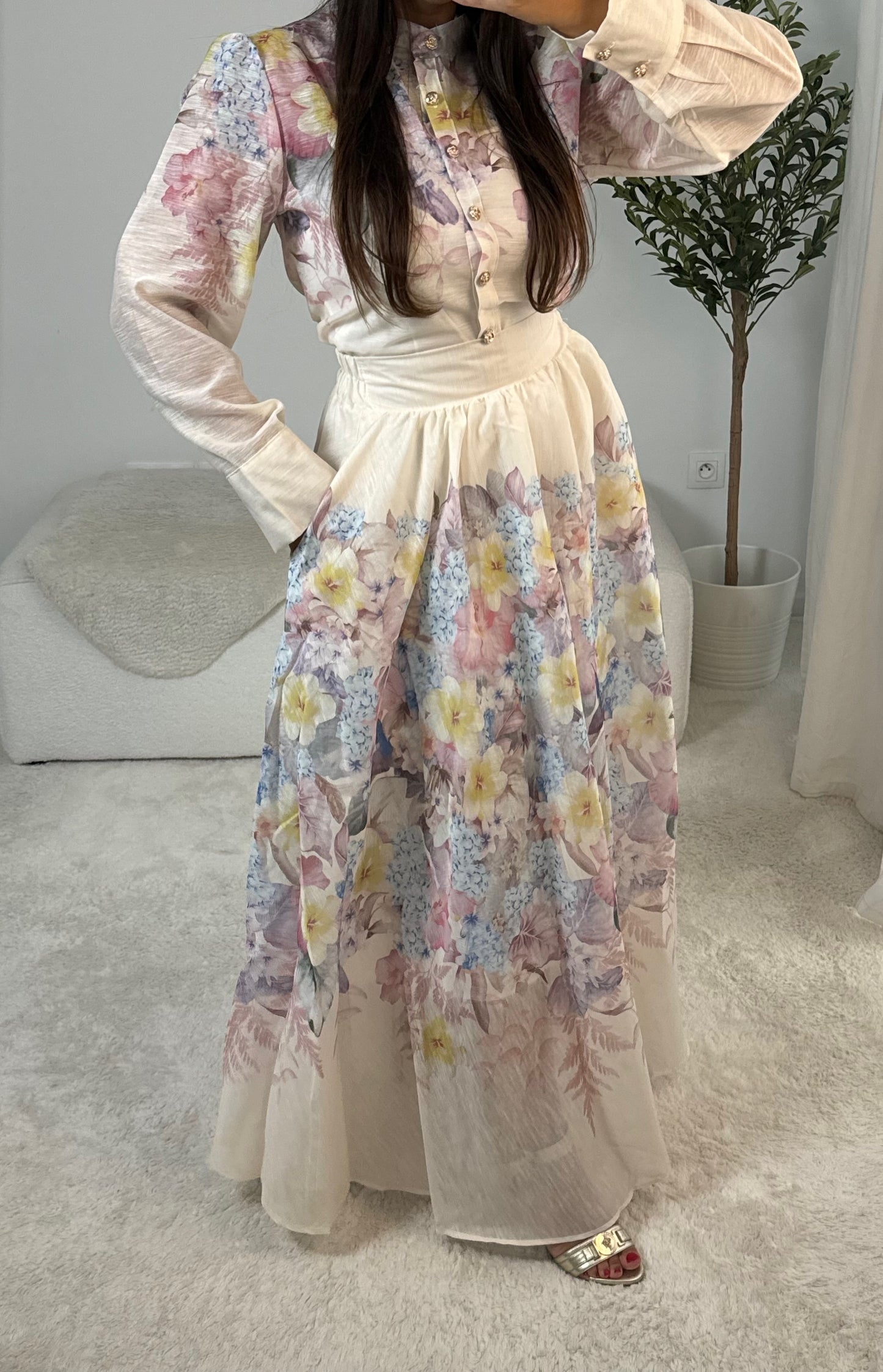 Ensemble en organza « Blossom Bloom »