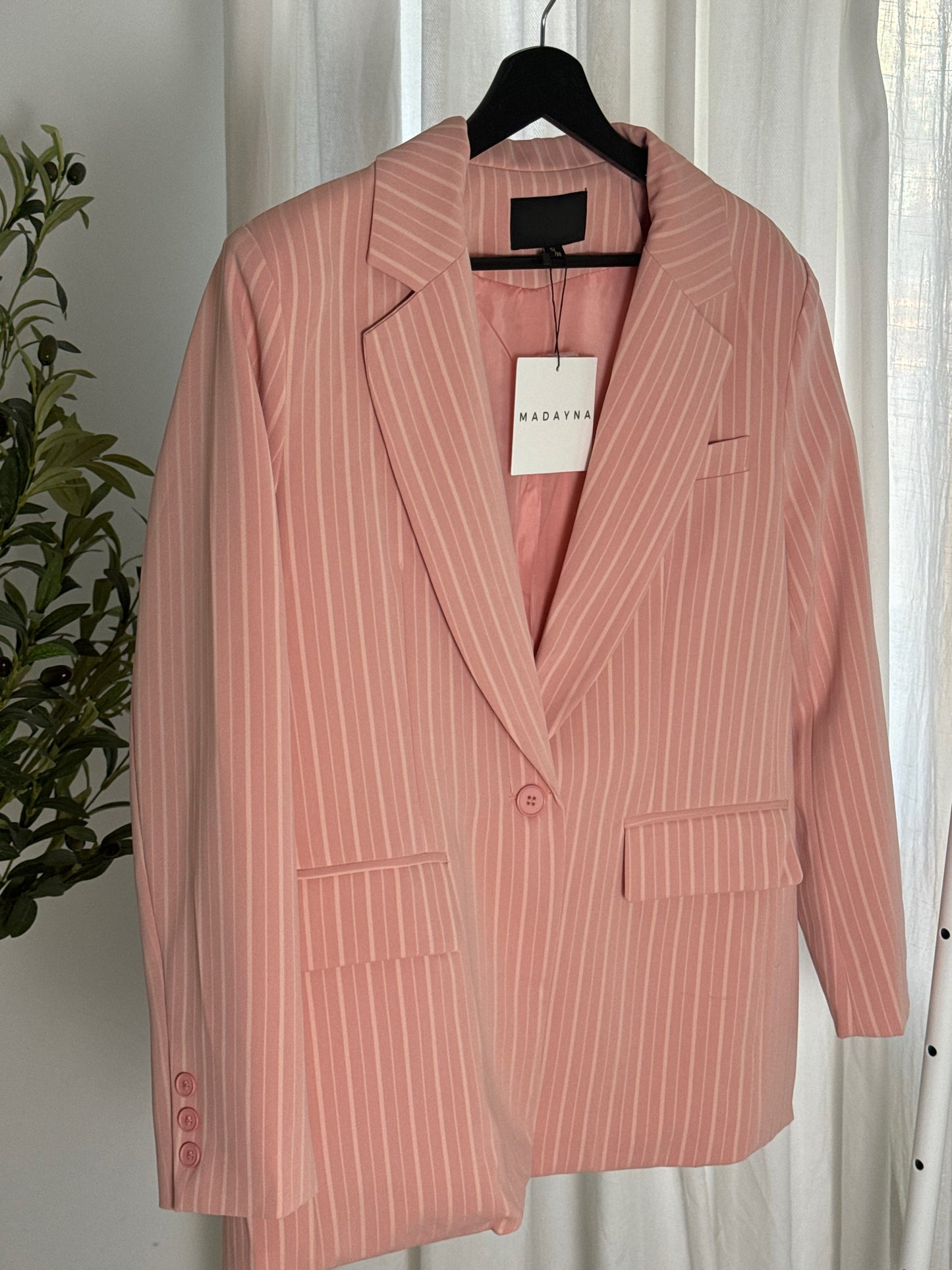 BLAZER OVERSIZE rose