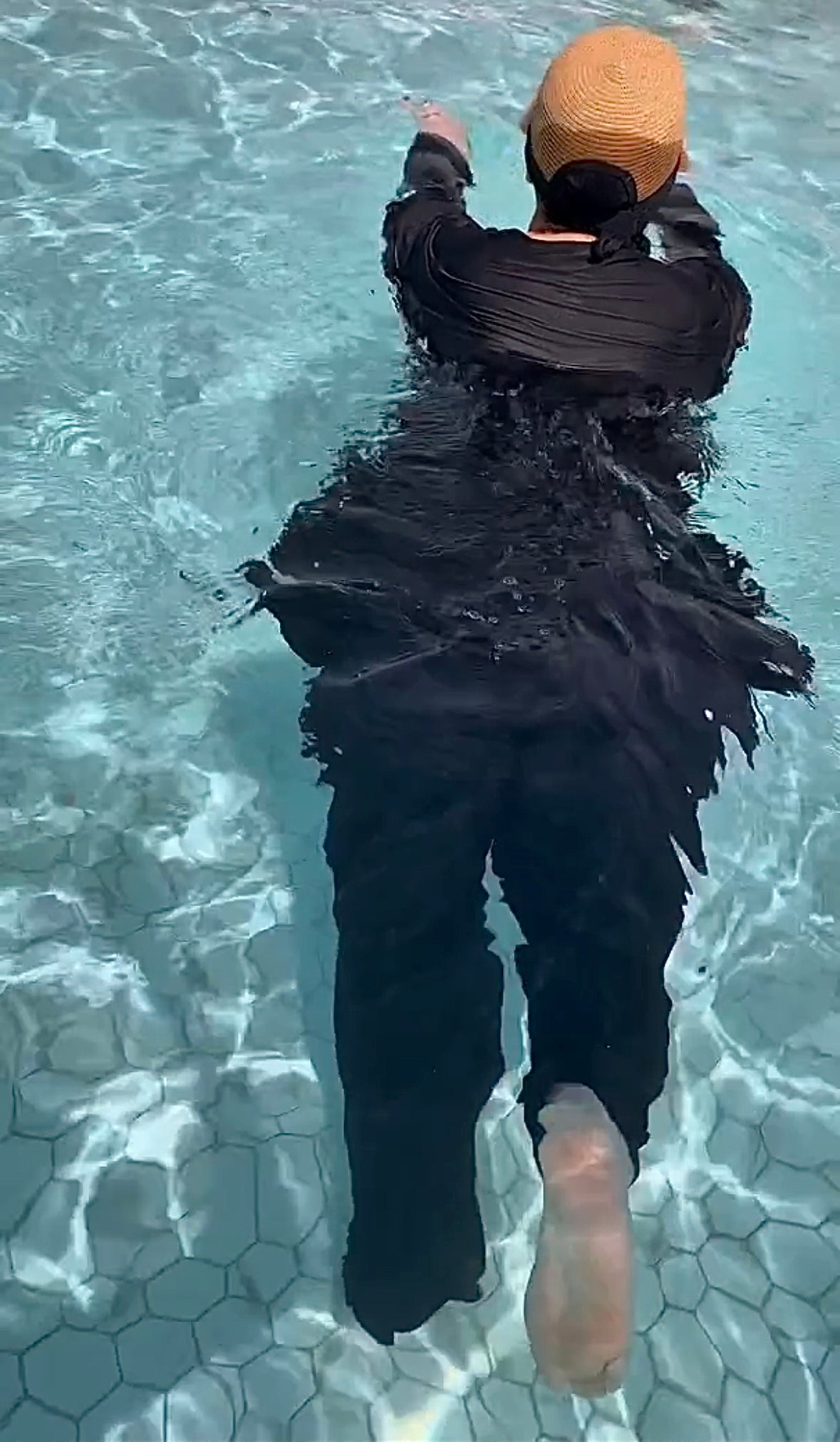 BURKINI PALAZZO - noir - QUALITÉ PREMIUM