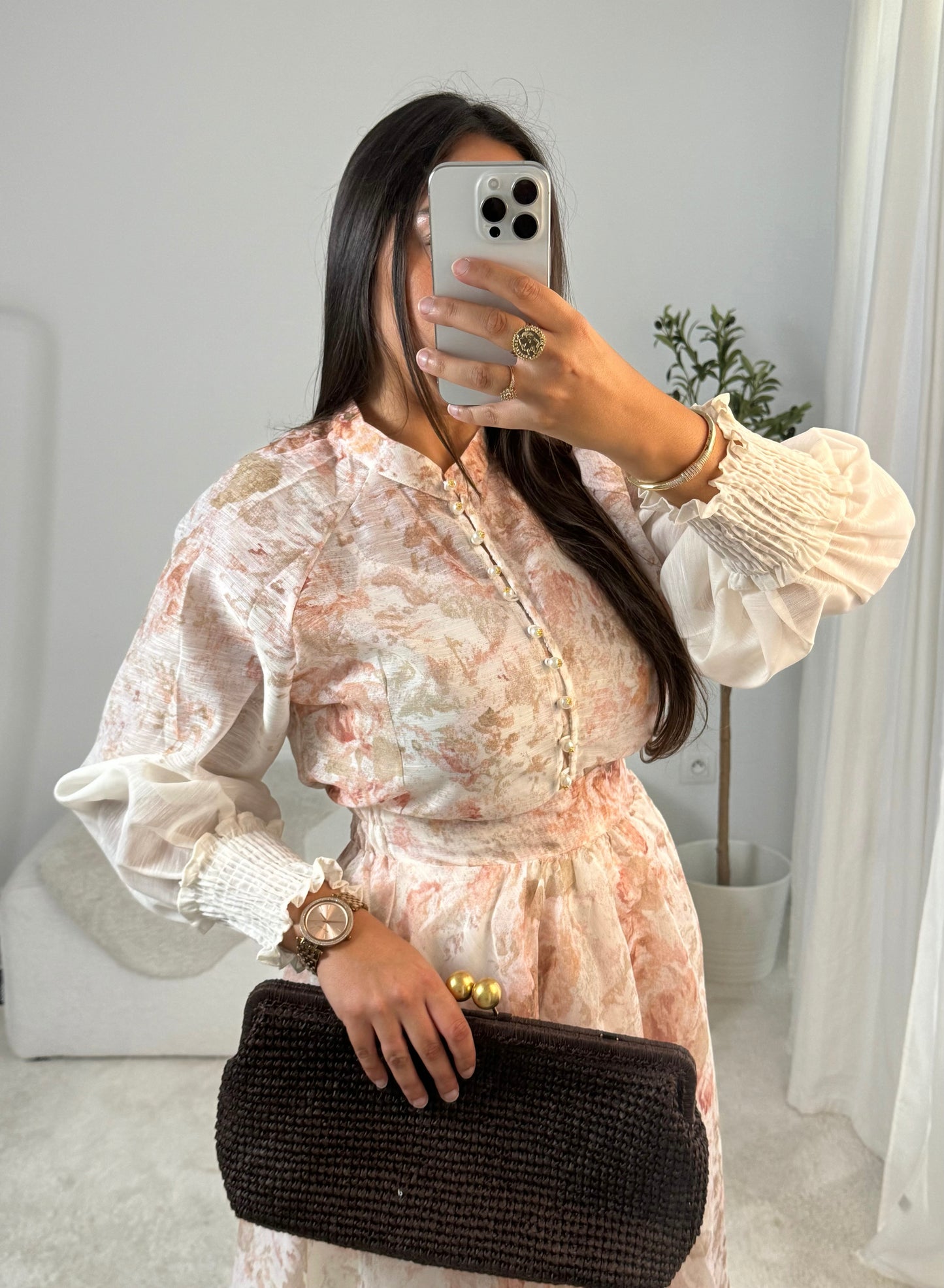 Ensemble en organza « Blossom Bloom »