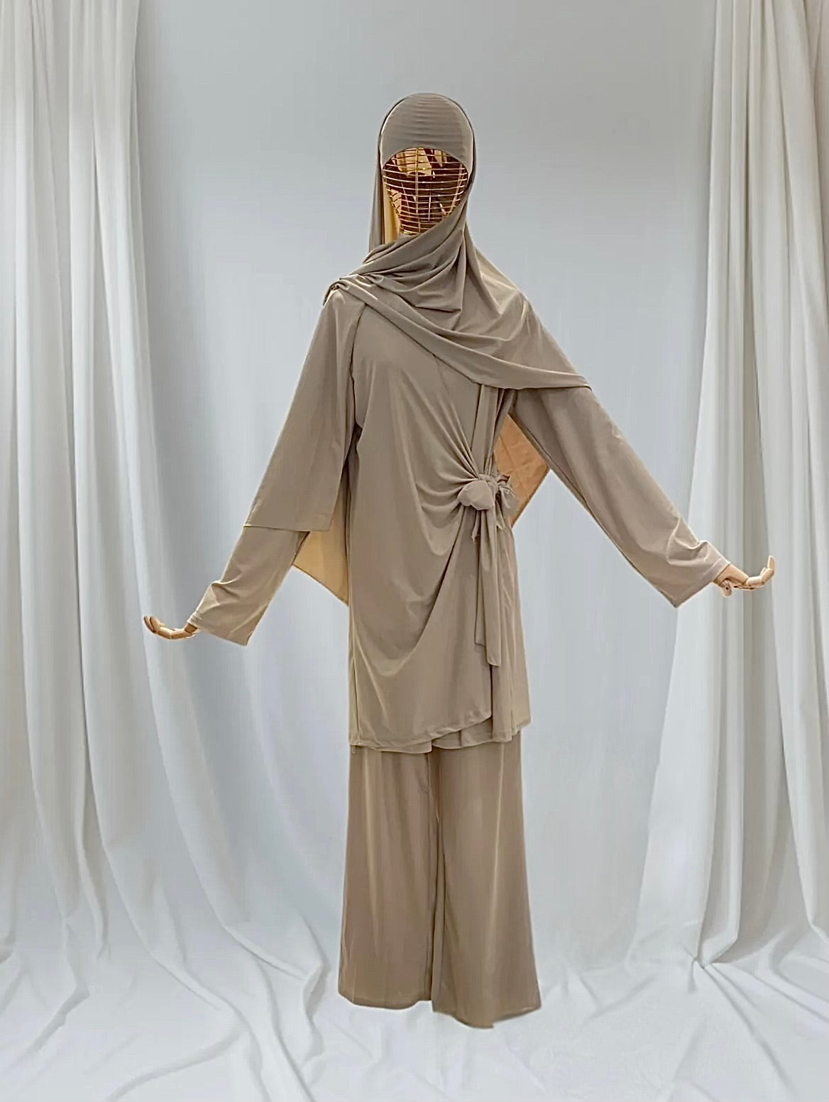 BURKINI PALAZZO - beige - QUALITÉ PREMIUM