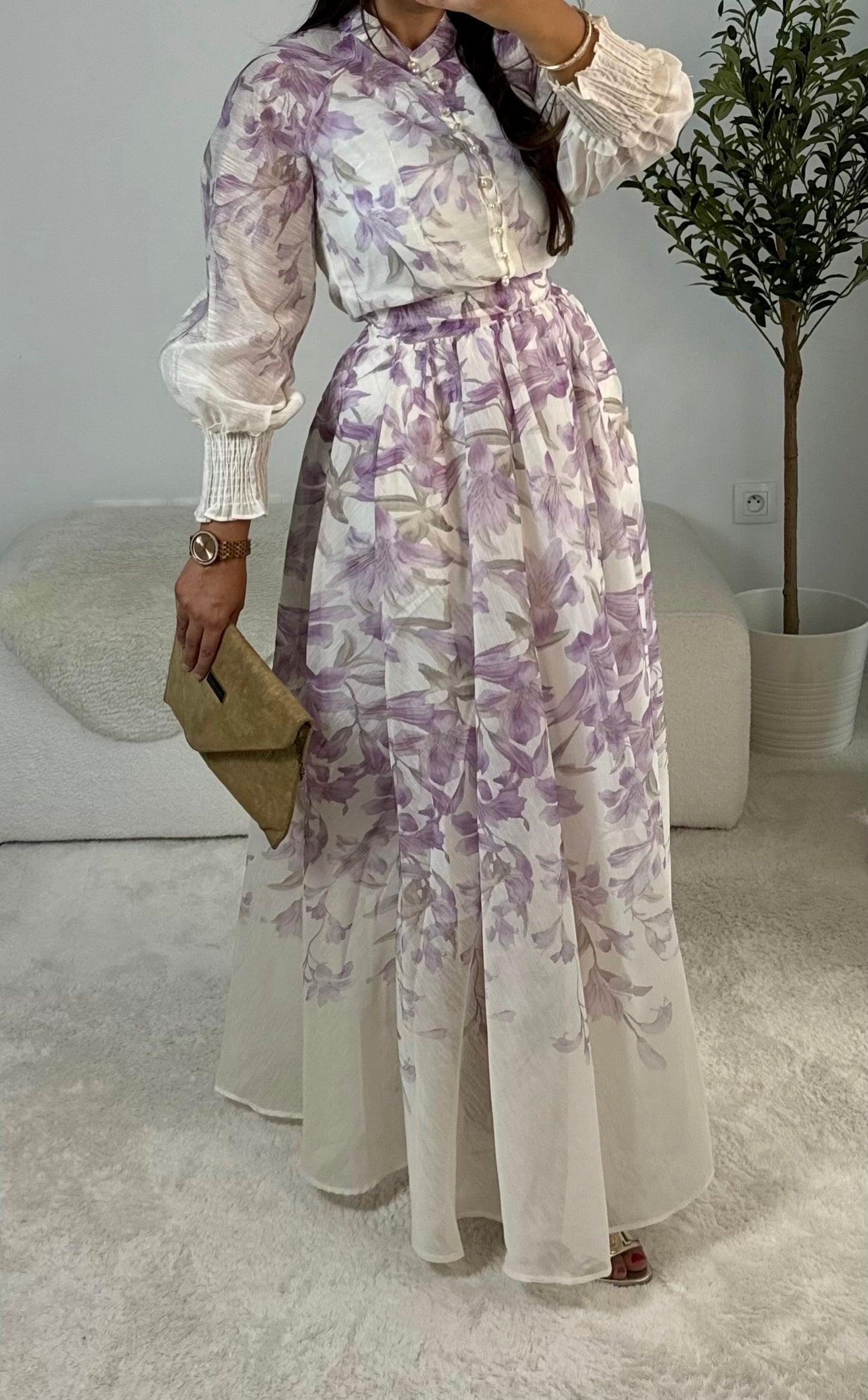 Ensemble en organza « Blossom Bloom »