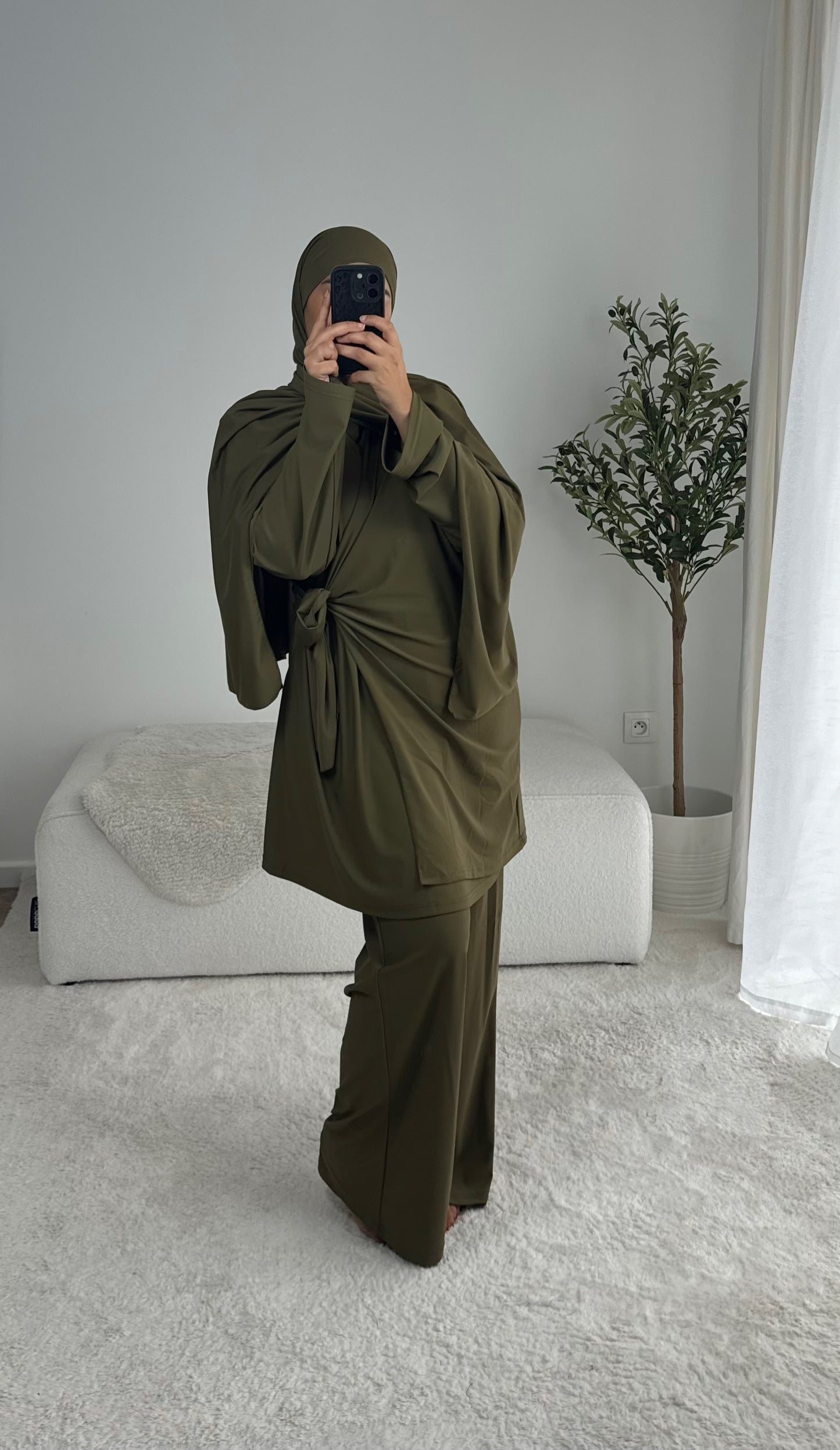 BURKINI PALAZZO - kaki - QUALITÉ PREMIUM