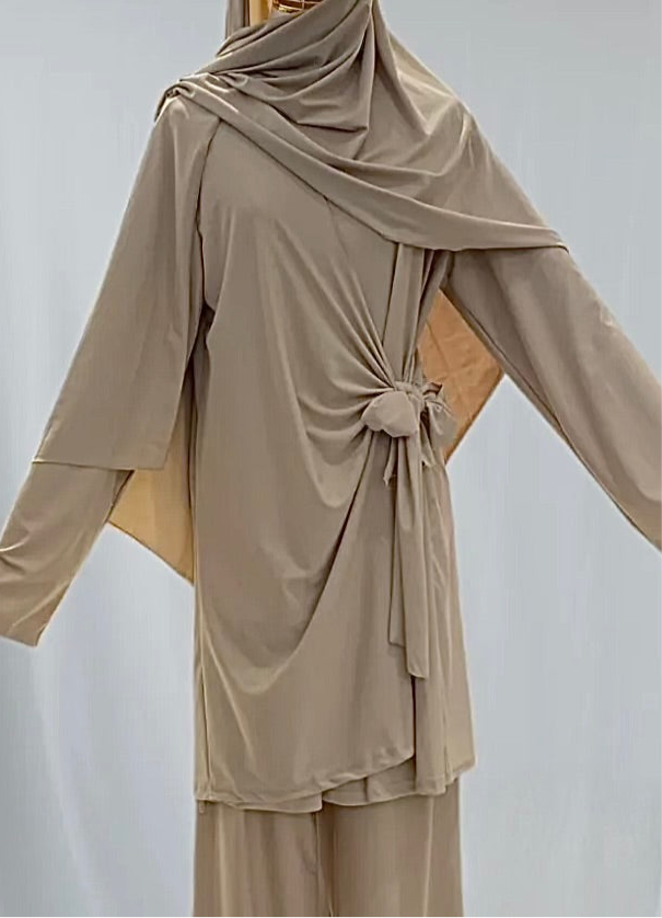 BURKINI PALAZZO - beige - QUALITÉ PREMIUM