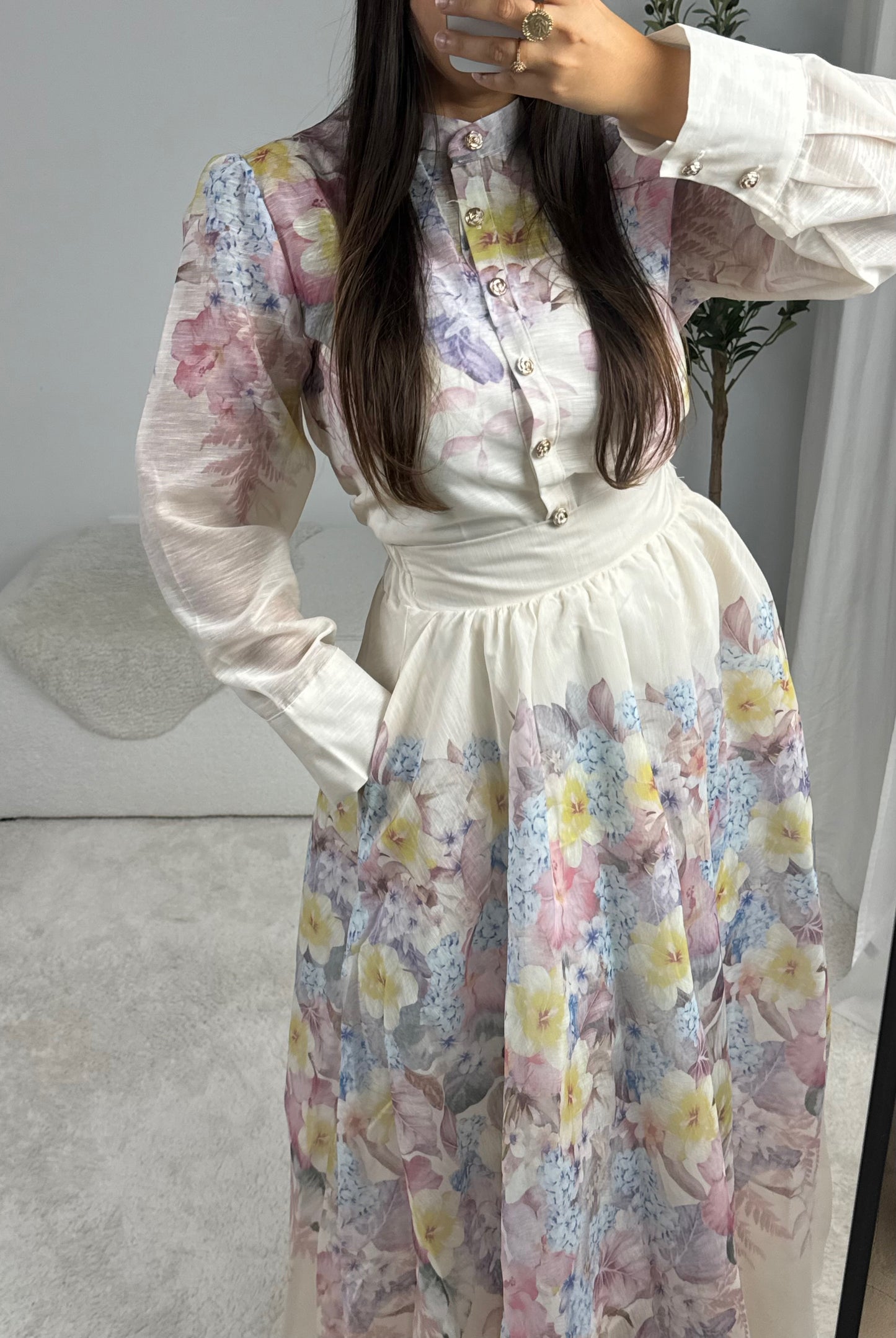 Ensemble en organza « Blossom Bloom »