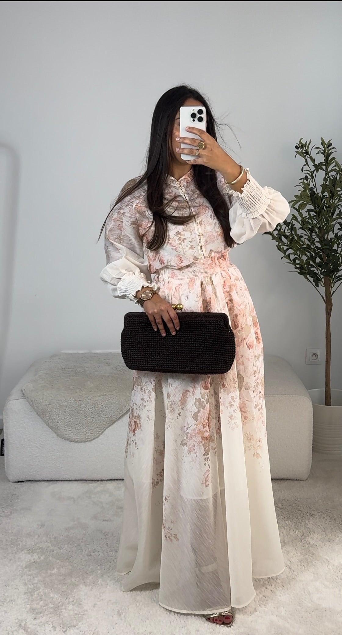 Ensemble en organza « Blossom Bloom »