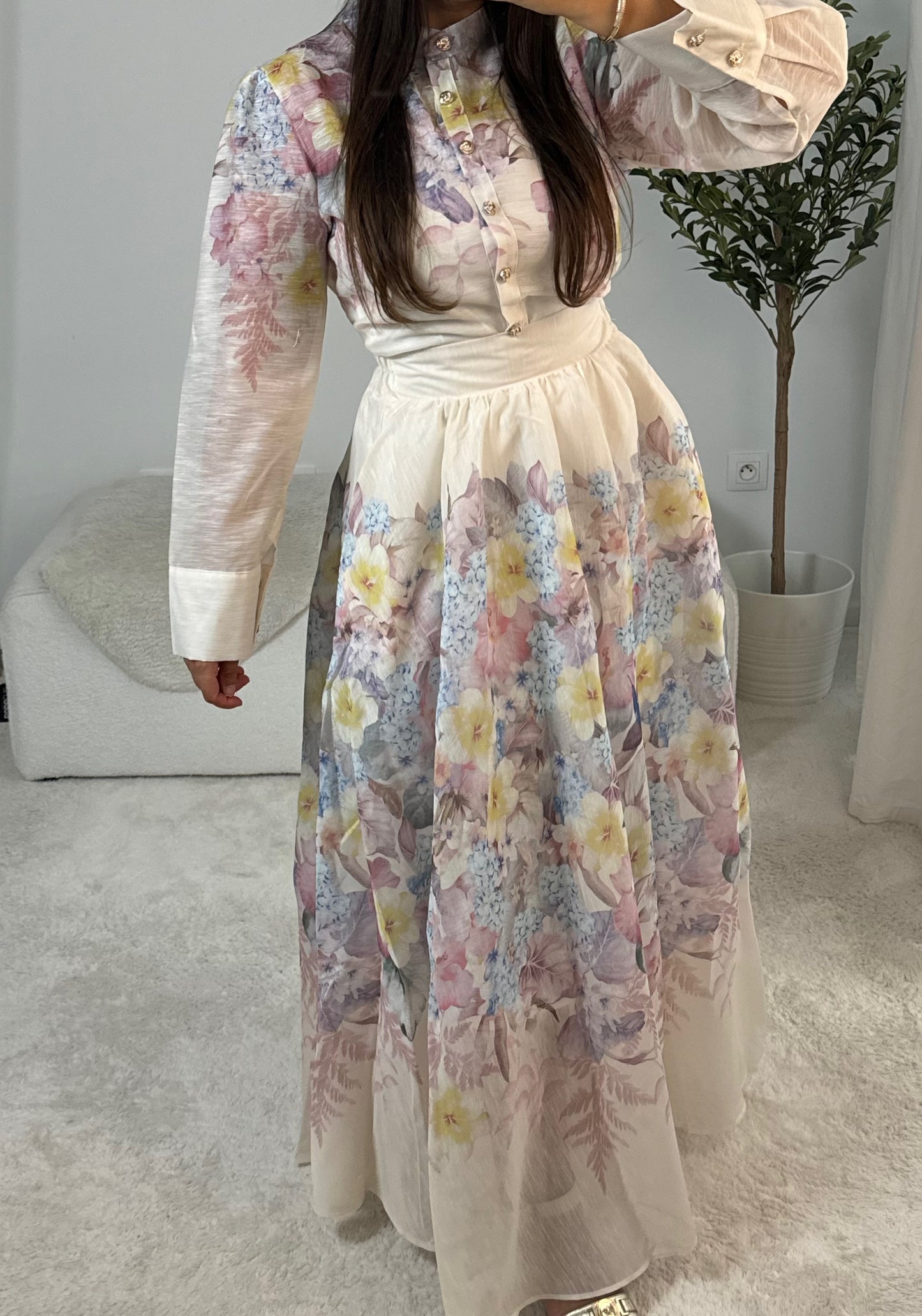 Ensemble en organza « Blossom Bloom »