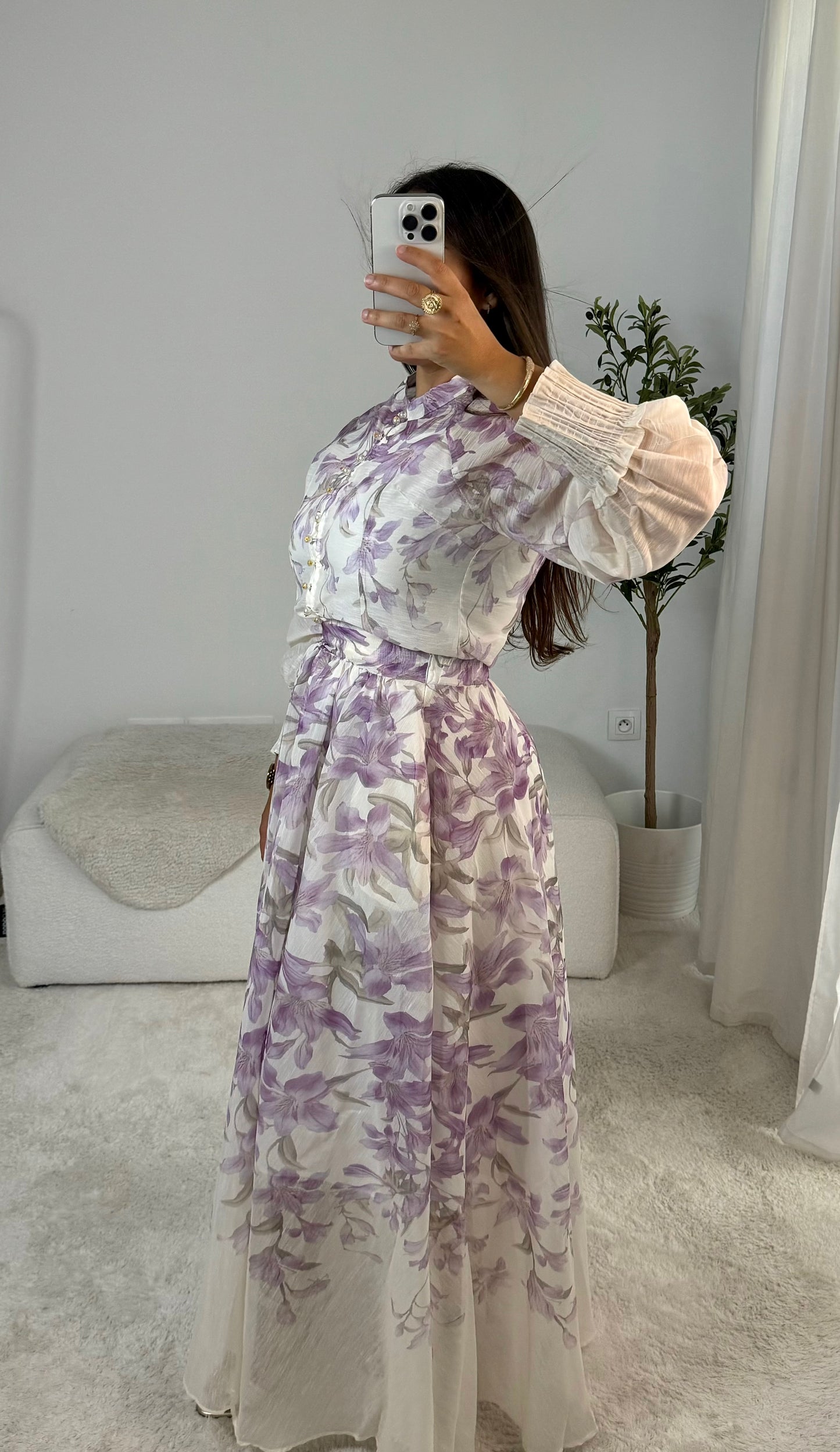 Ensemble en organza « Blossom Bloom »