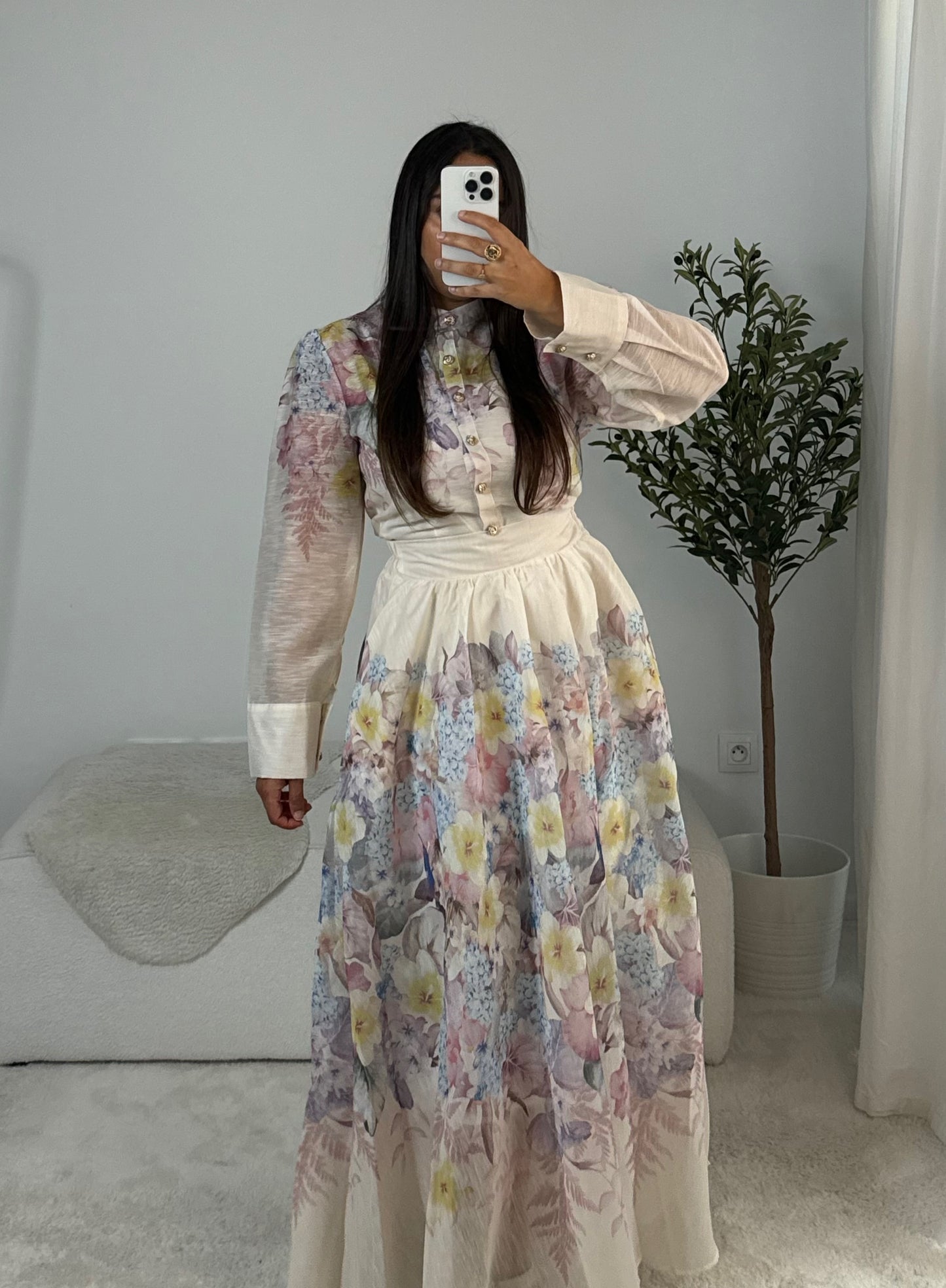 Ensemble en organza « Blossom Bloom »
