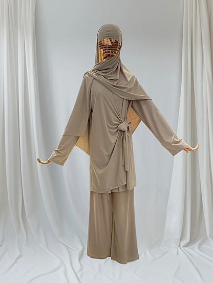 BURKINI PALAZZO - beige - QUALITÉ PREMIUM