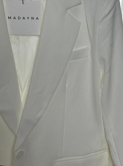 BLAZER OVERSIZE blanc
