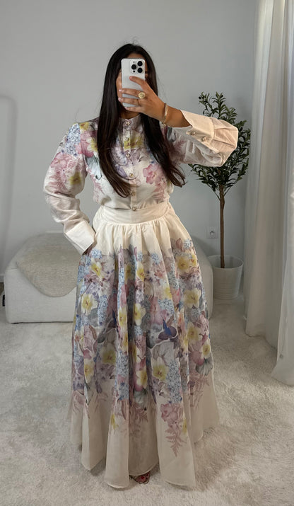 Ensemble en organza « Blossom Bloom »